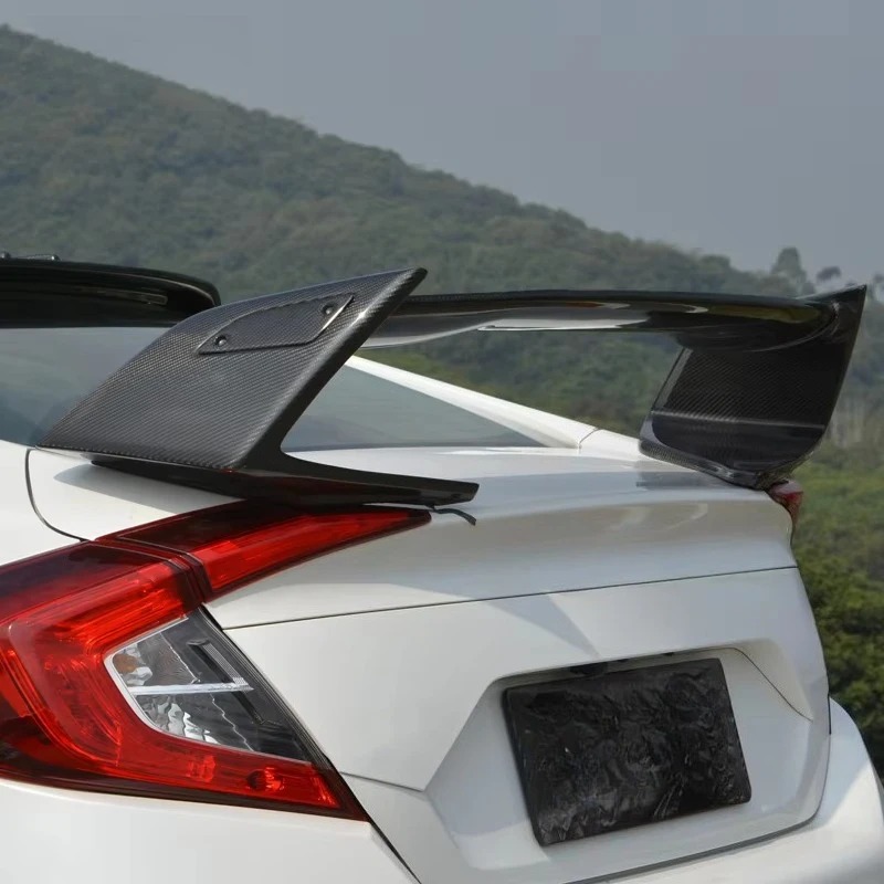High Quality Carbon Fiber Rear Spoiler Wing 10th Gen for 2017-2020 Fit Car Spoilers